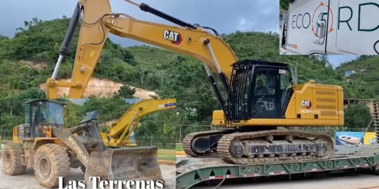 Las Terrenas.ECO5 RD ofrece aclaraciones oficiales sobre la Operación de la estación de transferencia y avances de equipos pesados.