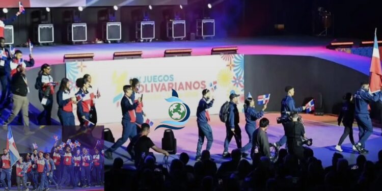 República Dominicana dice presente en Lima-Perú, en ceremonia de apertura de los XX Juegos Bolivarianos Ayacucho-Lima 2025