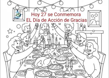 Hoy 27 de noviembre se conmemora «EL Dia de Acción de Gracias»una tradición profundamente arraigada en Estados Unidos.