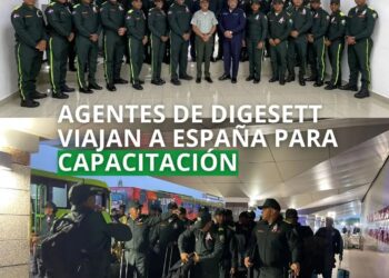 Agentes de DIGESETT viajan a España para capacitarse en Tráfico y Seguridad Vial