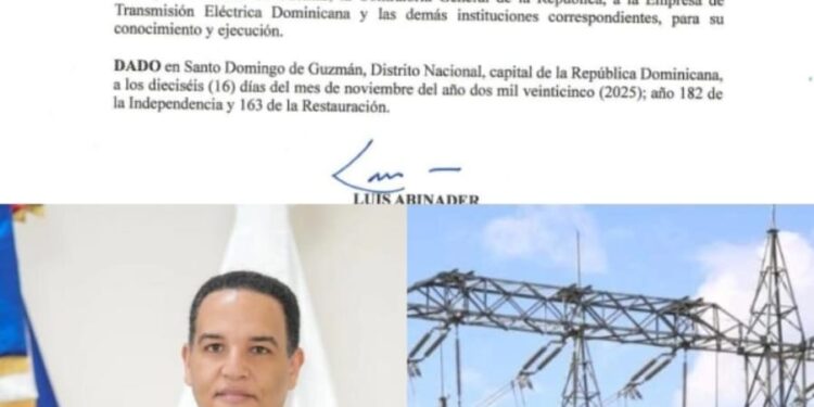 Designa nuevo administrador de la Empresa de Transmisión Eléctrica Dominicana Antonio Alfonso Rodríguez Tejada