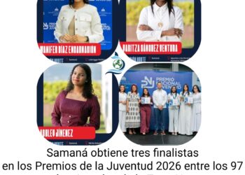 Samaná obtiene tres finalistas en los Premios de la Juventud 2026 entre los 97 seleccionados de la Zona Norte