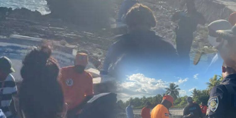 Buzos de la Defensa Civil encuentran osamenta que podría corresponder a joven desaparecido en playa Caribe de SPM