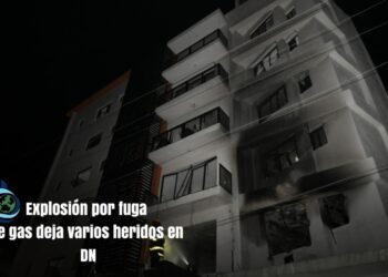 Explosión por fuga de gas deja varios heridos