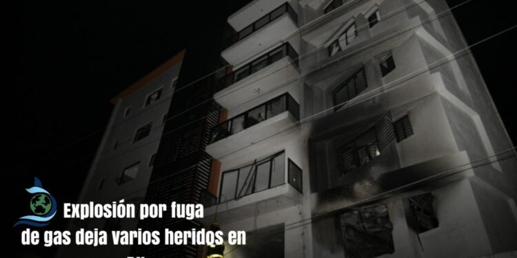 Explosión por fuga de gas deja varios heridos