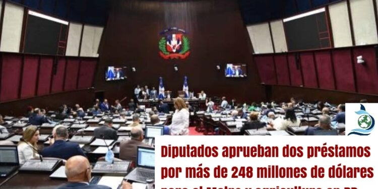 Diputados aprueban dos préstamos por más de 248 millones de dólares para el Metro y agricultura en RD
