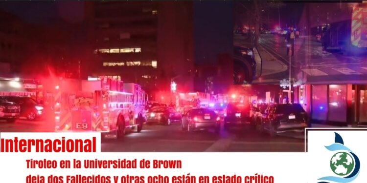 Tiroteo en la Universidad de Brown deja dos Fallecidos y otras ocho están en estado crítico