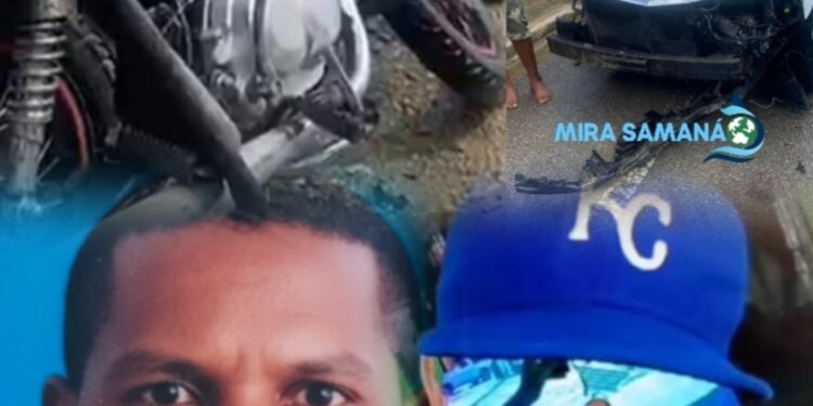 Joven fallece y otro resulta herido tras ser impactados por vehículo en carretera Nagua San Francisco