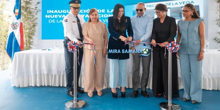 Procuradora Yeni Berenice inaugura nueva Fiscalía de La Vega con llamado a fortalecer la justicia