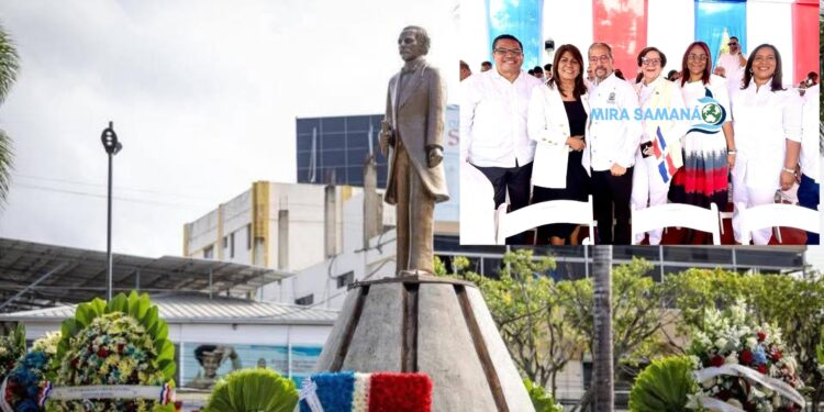Gobernadora de Samaná participa en conmemoración del natalicio de Duarte en San Francisco de Macorís