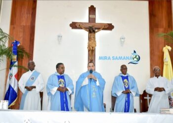 Samaná se une en fe. Celebran Eucaristía Solemne en honor a la Virgen de la Altagracia