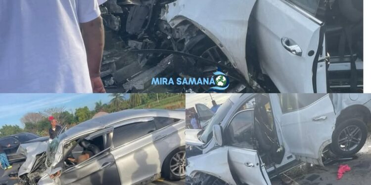 Accidente en la circunvalación de Baní deja tres fallecidos y cinco heridos