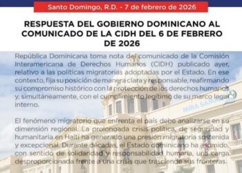 Mirex sostiene el derecho del Estado dominicano a regular la migración
