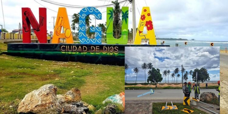 RD-VIAL fortalece la seguridad vial en la carretera Nagua,Matancitas con nuevas señalizaciones