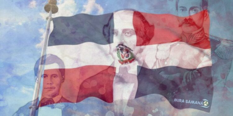 Republica Dominicana Día de la Independencia Nacional  con orgullo y fervor patriótico