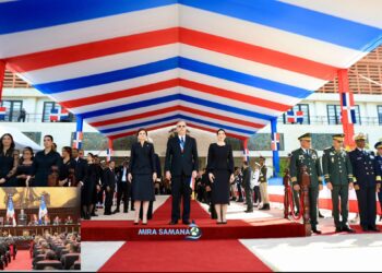 Abinader reafirma compromiso con la estabilidad y la equidad en el 182.º aniversario de la Independencia Nacional