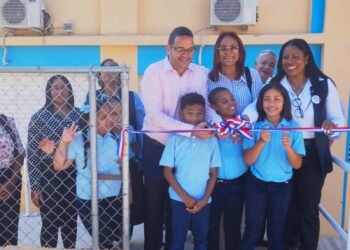 Inauguran primera etapa del centro educativo Villa Liberación en Sánchez, Samaná