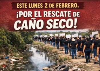 Gran marcha pacífica por el rescate del río Caño Seco en Las Terrenas