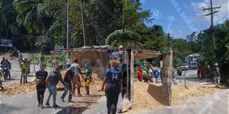 Accidente de tránsito en carretera Las Terrenas–Sánchez, sector Hoyo del Cacao