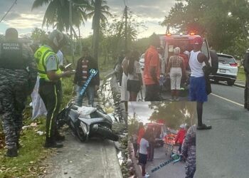 Accidente de tránsito en Punta Popy moviliza al 9-1-1 y a la DIGESETT