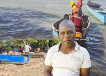 Localizan embarcación de pescador desaparecido en Arroyo Barril, Samaná
