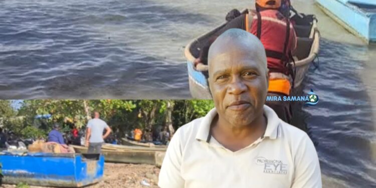 Localizan embarcación de pescador desaparecido en Arroyo Barril, Samaná