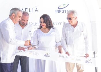INFOTEP y Meliá abren hotel escuela en Punta Cana con apoyo del presidente Abinader