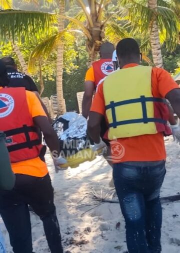 Tras intensa búsqueda, hallan sin vida a joven desaparecido en Playa Rincón, Las Galeras, Samaná