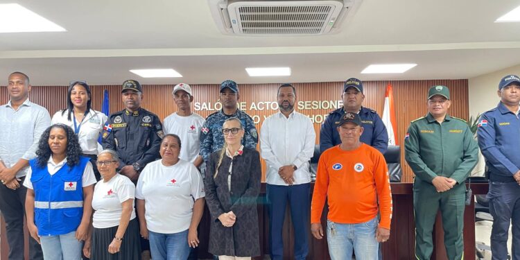 Las Terrenas se prepara con operativo integral paragarantizar orden y seguridad en Semana Santa