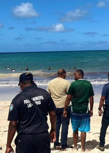 Autoridades mantienen operativo de búsqueda tras desaparición de joven en aguas de Playa Rincón, Las Galeras en Samaná