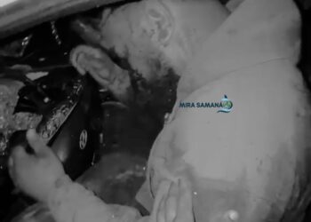 Joven resulta herido tras chocar con un caballo en la autopista Juan Pablo II rumbo a Samaná