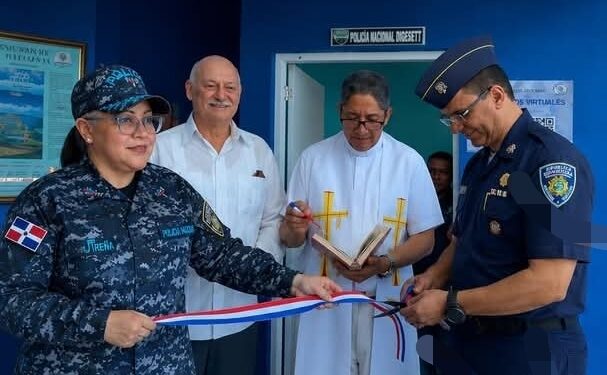 Policía Nacional inaugura Centro de Recepción de Denuncias en Cabrera
