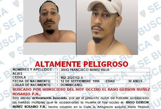 DICRIM busca a hombre señalado por la muerte de agente policial en Nagua