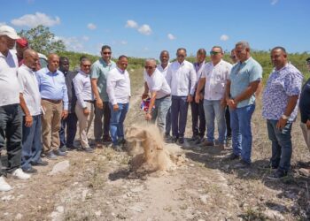 Dan primer picazo a la Circunvalación de Bávaro, una obra clave para la movilidad en Punta Cana