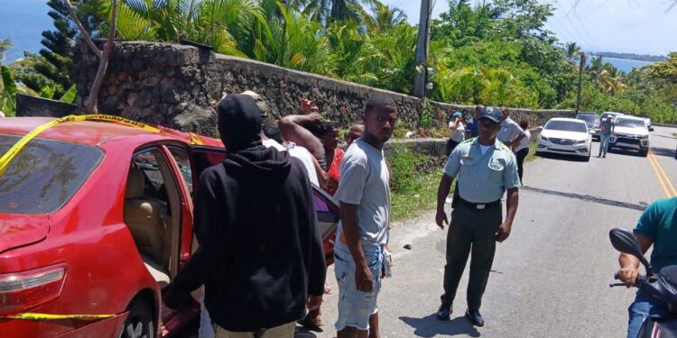 Trágico accidente en la bajada hacia Río Los Cocos, Samaná, deja un fallecido