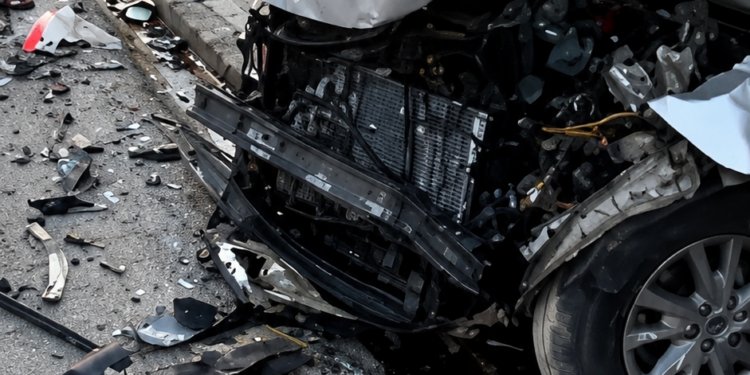 Accidente entre dos vehículos cobra la vida de un hombre frente a la UASD Nagua