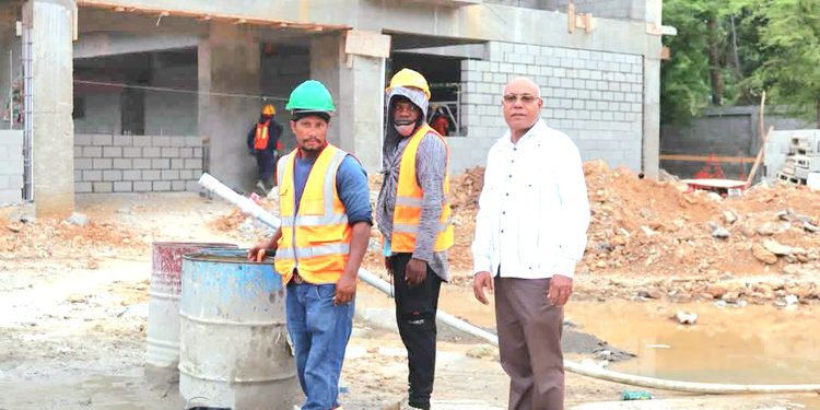 Construcción del Subcentro UASD Samaná continúa avanzando