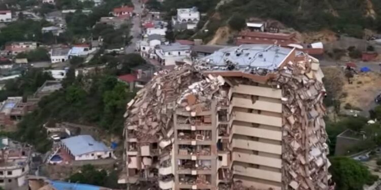 Venezuela eleva a 6,438 la cifra de fallecidos por los terremotos del 24 de junio
