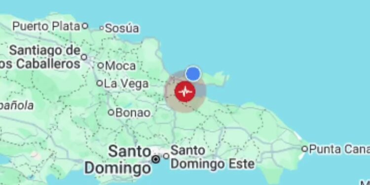 Sismo de magnitud entre 4.5 y 4.8 se registra al sur de Sánchez,Samaná