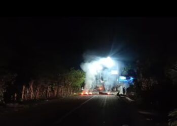 Continúan las protestas nocturnas por apagones en Rancho Español y La Guázara