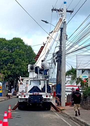La interrupción del servicio eléctrico será hasta las 4:00 p. m. en Las Terrenas