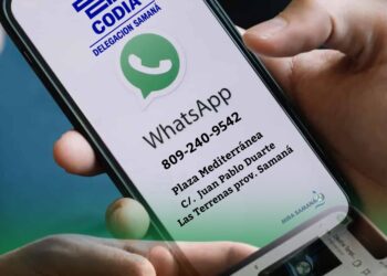 CODIA delegación Samaná habilita linea directa de WhatsApp para atención a sus colegiados