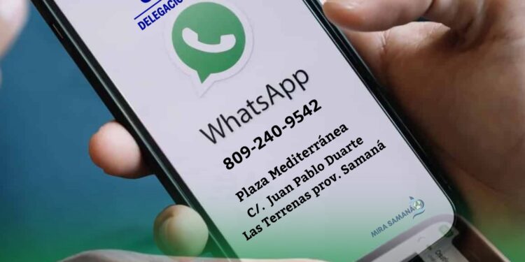 CODIA delegación Samaná habilita linea directa de WhatsApp para atención a sus colegiados