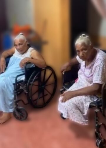 Dos hermanas de Los Robalos, Arroyo Barril, necesitan sillas de ruedas